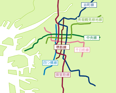 大阪府 地下鉄